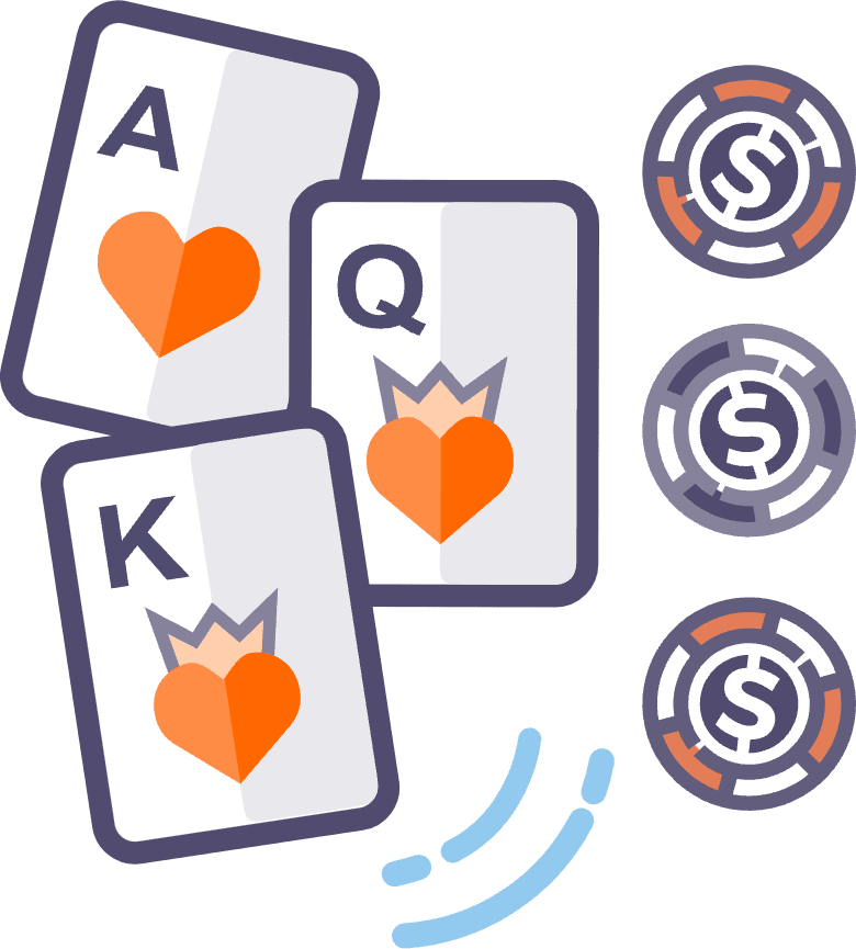 Casinò con nuovi giochi Three Card Poker inizia a giocare ora!