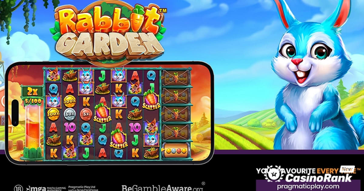 Pragmatic Play presenta la nuova slot Rabbit Garden
