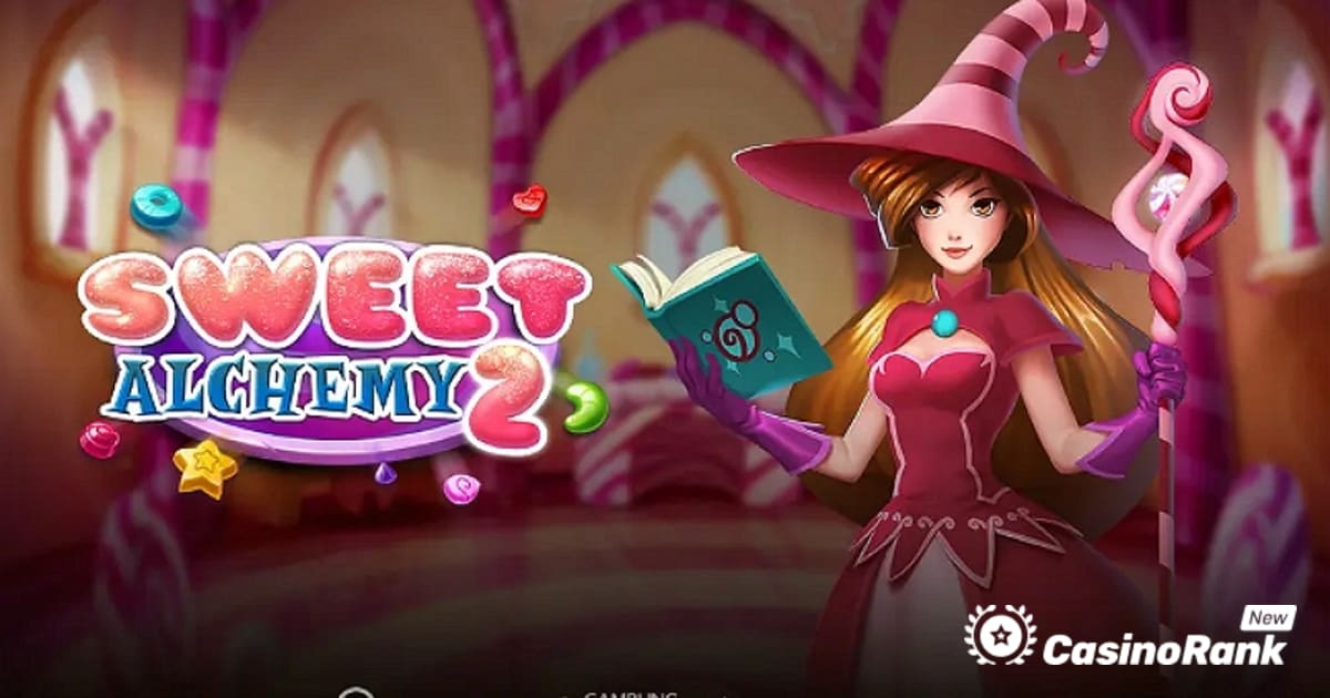Play'n GO debutta con la slot Sweet Alchemy 2